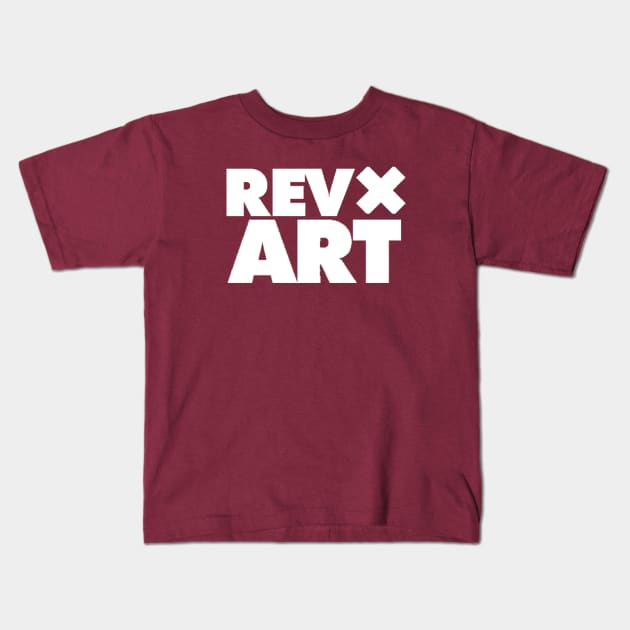 RevxArt Header Kids T-Shirt by RevxArt